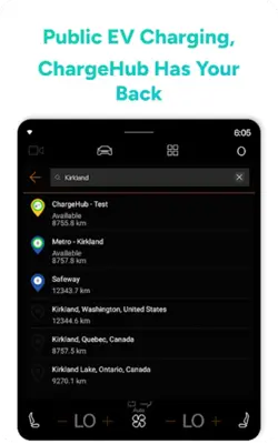 ChargeHub EV & Tesla Charging android App screenshot 1